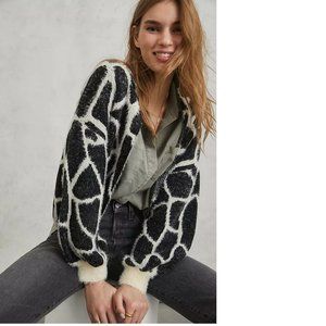 Anthropologie Safari Eyelash Cardigan